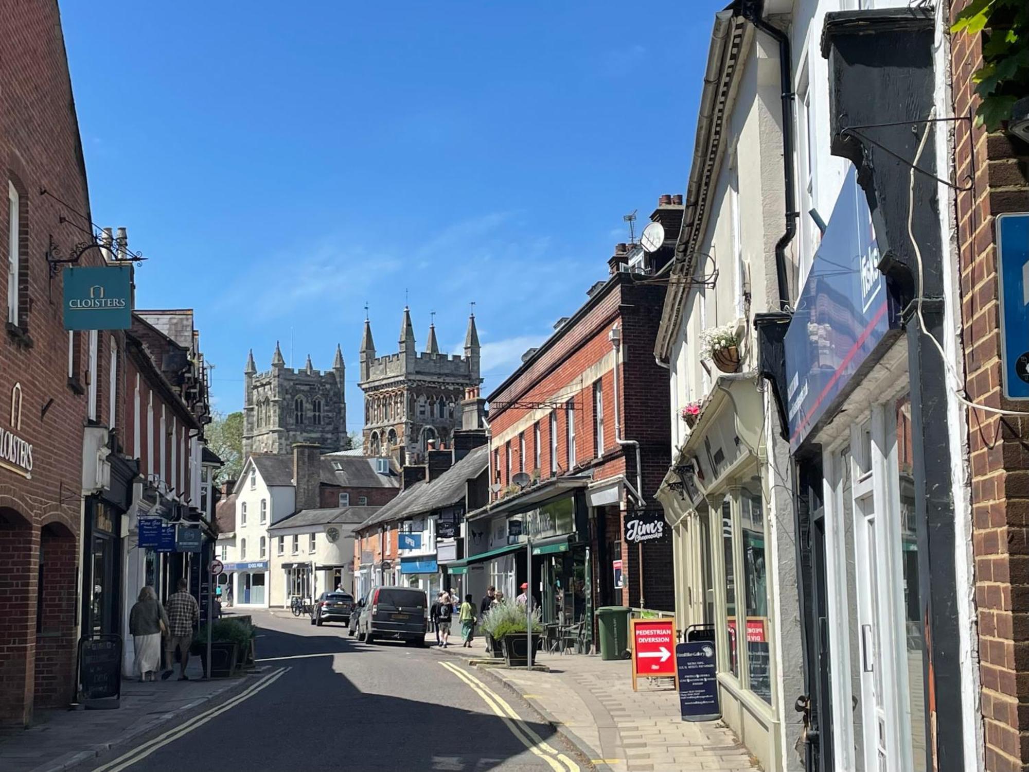 Deer Lodge Wimborne Minster Exteriör bild
